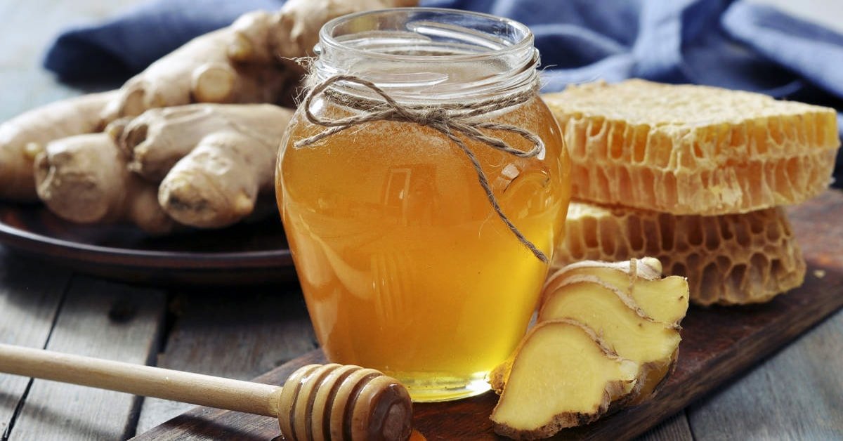 Uống trà gừng mật ong giúp đốt cháy calo nhanh hơn